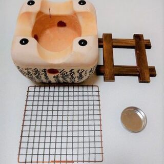飛騨コンロ　大名コンロ　ふる里こんろ　飛騨路　角型七輪　しちりん　の画像
