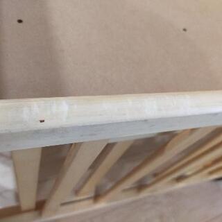 【更に値下げしました】中古ベビーベッドの画像