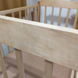 【更に値下げしました】中古ベビーベッドの画像