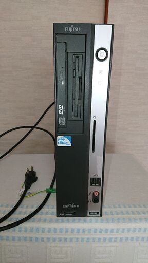 SSD250GBに換装したデスクトップパソコン