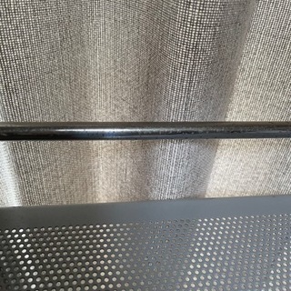 スチール製シェルフ　キャスター付きの画像