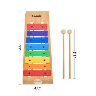 木琴　8スケールハンドノック　啓発教育就学前の子供の楽器の画像