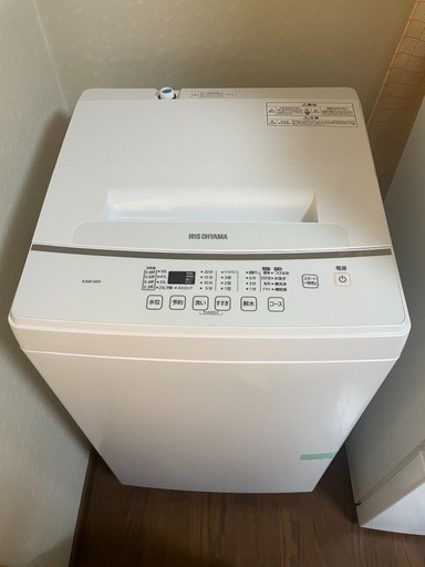 【使用5ヶ月】21年製 アイリスオーヤマ 全自動洗濯機 6kg KAW-60A