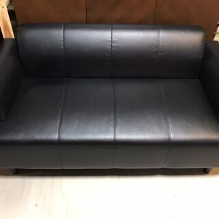 ✨🔔ワンコイン500円商品🔔✨ソファー ブラック 中古家具