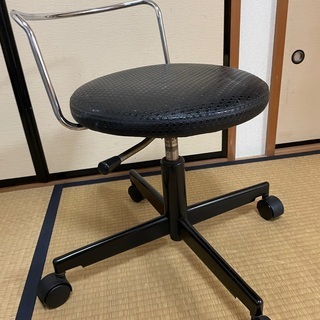 椅子　スツール　背もたれ　キャスター　付き