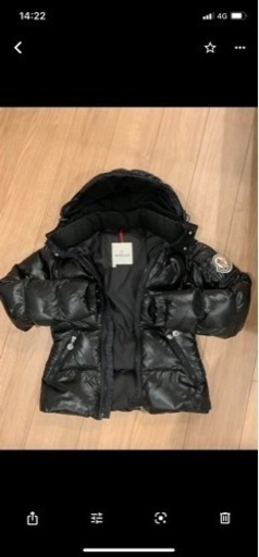 モンクレール ダウンジャケット バディア ブラック