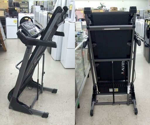 使用感少 アルインコ ランニングマシン トレッドミル AFR1020 1～16㎞ ルームランナー ウォーキングマシン ☆ PayPay