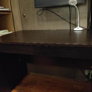 ワークデスク　引き出しありの画像