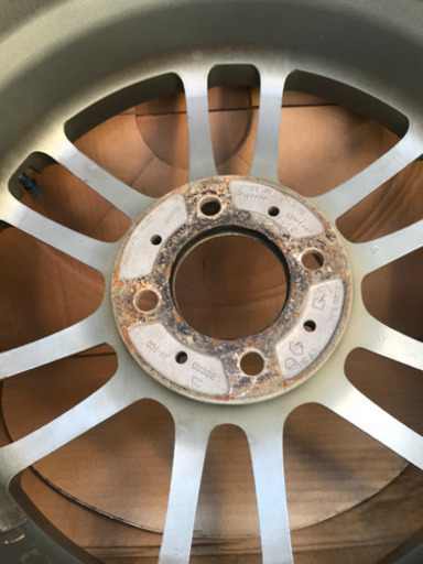 メーカー不明 シビック EK4 eg6 4本セットホイール 15インチ 6.5JJ オフセット+38 PCD100