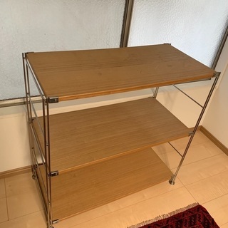MUJI ステンレス ユニットシェルフ 家具の中古が安い!激安で MUJI ステンレス ユニットシェルフ 家具の中古が安い!激安で