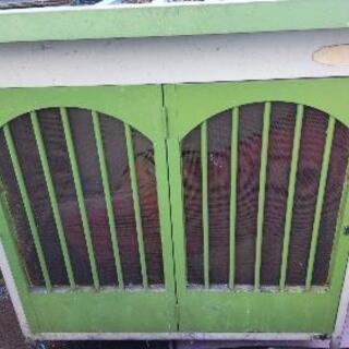 中古  犬小屋  畑の倉庫