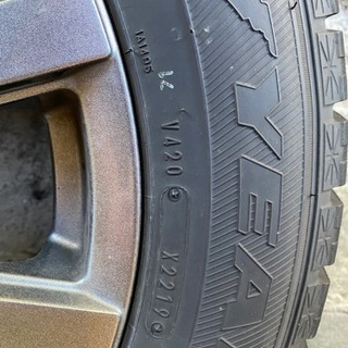 スタッドレスタイヤ（ホイール付き) 4本セット　205/60R16  GOODYEAR ICE NAVI6 の画像