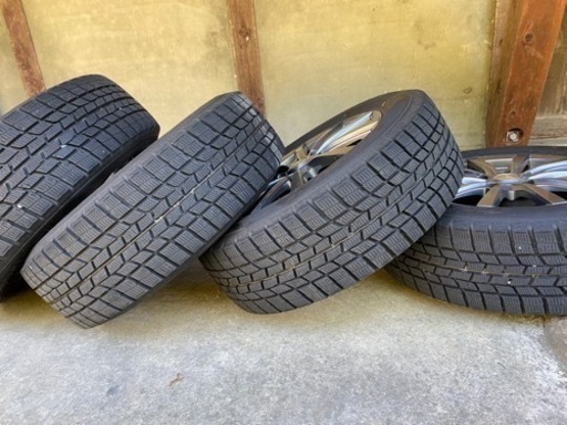 スタッドレスタイヤ（ホイール付き) 4本セット　205/60R16  GOODYEAR ICE NAVI6 