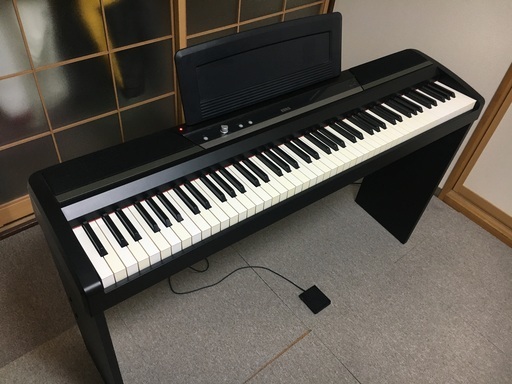 KORG sp-170S電子ピアノ（黒）