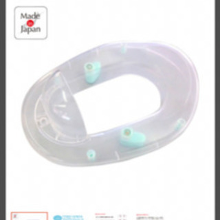 クリア補助便座　美品(未使用保管)