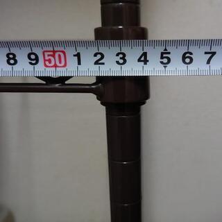 メタルラック（スチールラック）４段（ダークブラウン）の画像