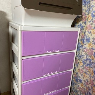 4段チェスト＆バタフライ収納