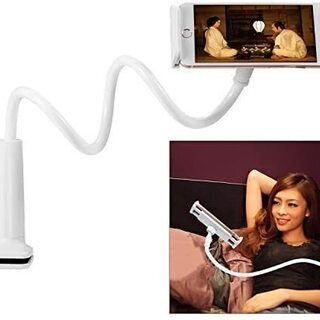 【無料・美品】スマホ用のスタンド・ホルダー（机に固定して使用）※手渡し希望の画像
