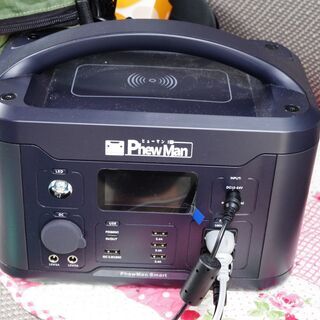 中古美品　500W PhewMan  大容量ポータブル電源　新品...