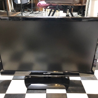 【リサイクルサービス八光　田上店　安心の1か月保証　配達・設置OK】シャープ 22V型 液晶 テレビ AQUOS LC-22K20-B ハイビジョン 