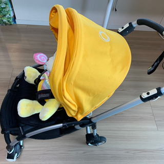 【クリーニング除菌済み】バガブーベビーカーおよび、付属品の画像
