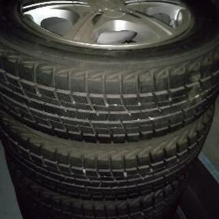 希少＋25スタッドレス９分山175/65R14シルビア180SXの画像
