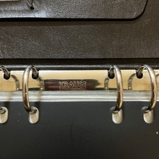 KRAUSE社製バインダー金具　バインデックス システム手帳の画像