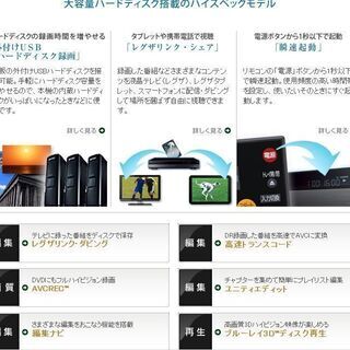 DBR-Z160 東芝ブルーレイレコーダー　難ありの画像