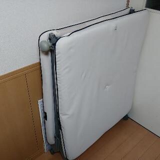 ［無料］折り畳み式シングルベッド