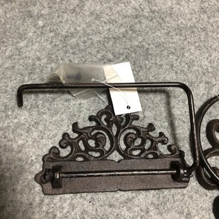 新品　DALTONダルトン　アイアン　アンティーク　タオルホルダー　ペーパーホルダーの画像