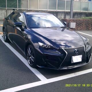 値下げ車検令和6年6月）衝突軽減、ドラレコ、障害センサー（6.9万KM）LEXUS IS300h Fスポーツの画像