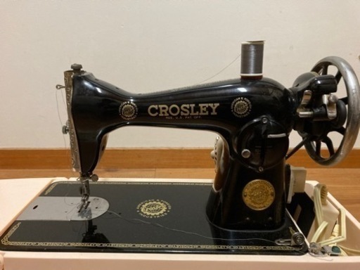 レトロミシン CROSLEY  アンティーク ミシン【取引き中】