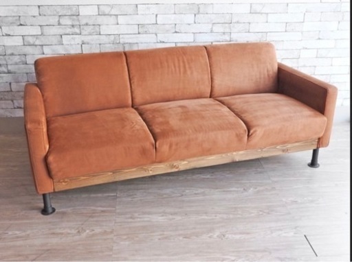 ニコアンド niko and… クラフトマンシリーズ 3Pソファ