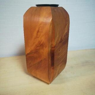 木製花瓶　無料で譲ります