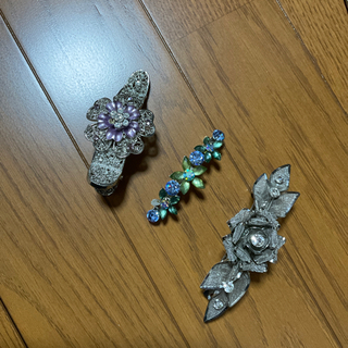 バレッタ　3種類　お譲りいたしますの画像