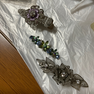 バレッタ　3種類　お譲りいたします