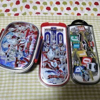 ウルトラマン 弁当箱、フォークスプーンセット