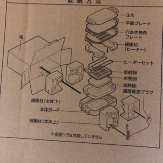 美品　ホットプレートZOJIRUSHIの画像