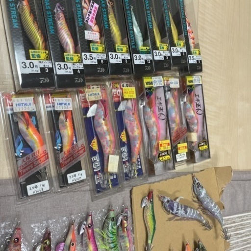 エギ大量セット ダイワエメラルダス デュエルパタパタ　ヨーヅリ