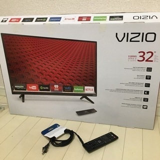 フルHDスマートLED 32型テレビ(VIZIO E-Series E32-C1 日本円2万3200円相当)の画像