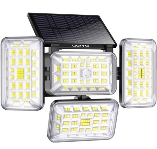【新品】242LED 人感 センサーライト 4面発光 3つ点灯モード 高輝度 IP65防水