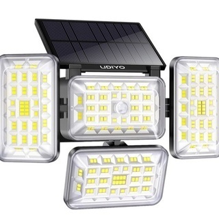 【新品】242LED 人感 センサーライト 4面発光 3つ点灯モ...