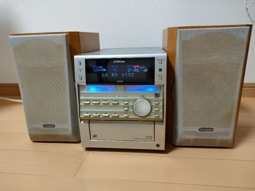 ジャンク VICTOR 3CD MD SYSTEM NX-F5WMD