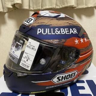 受注限定SHOEIマルケスアメリカヘルメット