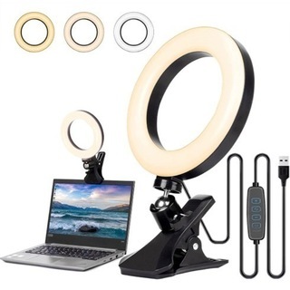 【新品未使用】リングライト クリップ式 6.3インチ OneLe...