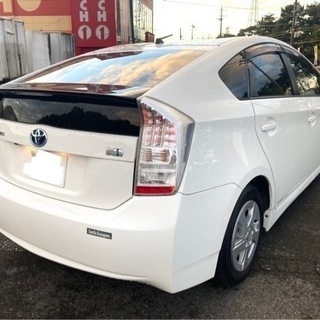 プリウス【現在商談中】車検R4年9月まで☆グレード　L☆純正ナビ☆バックカメラ☆ETC☆HID☆スペアキーの画像