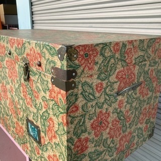 レトロ家具 昭和レトロ 衣装ケース 収納ボックスの画像