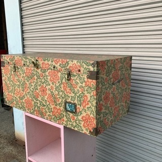 レトロ家具 昭和レトロ 衣装ケース 収納ボックスの画像