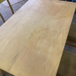 無印良品 MUJI ダイニングテーブルセット の画像