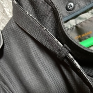 中古コート黒　の画像